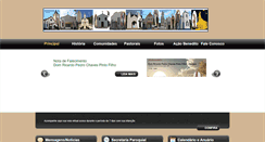 Desktop Screenshot of paroquiasaobeneditoitajuba.org.br